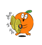 騒がしいみかん（個別スタンプ：2）