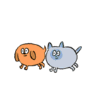 騒がしいみかん（個別スタンプ：40）