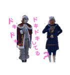 パークで使えるセーラー服カップル2（個別スタンプ：3）