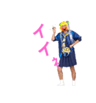 パークで使えるセーラー服カップル2（個別スタンプ：18）