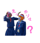 パークで使えるセーラー服カップル2（個別スタンプ：20）
