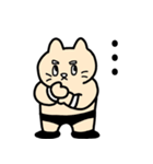 ねこプロレス（個別スタンプ：8）