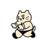 ねこプロレス（個別スタンプ：24）