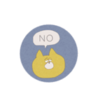 yellow   cat（個別スタンプ：6）