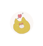 yellow   cat（個別スタンプ：8）