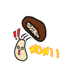 キノコさんたち。（個別スタンプ：6）