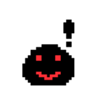 まっくろスライム君（個別スタンプ：6）