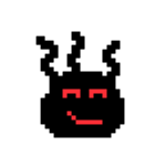 まっくろスライム君（個別スタンプ：7）