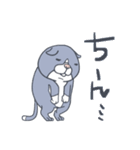 灰ねこちゃん。（個別スタンプ：22）