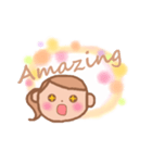 英語の日常フレーズ（個別スタンプ：1）