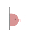 表情豊かな丸いもの。（個別スタンプ：4）