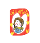 カメラ女子、あさみん。（個別スタンプ：7）