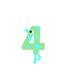 数字モンスター（個別スタンプ：5）