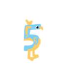 数字モンスター（個別スタンプ：6）