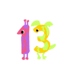 数字モンスター（個別スタンプ：14）