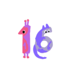 数字モンスター（個別スタンプ：17）