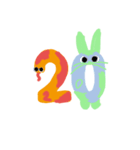 数字モンスター（個別スタンプ：21）