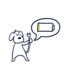 犬のフトシのスタンプ（個別スタンプ：2）