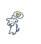 犬のフトシのスタンプ（個別スタンプ：15）