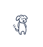 犬のフトシのスタンプ（個別スタンプ：28）