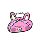 もちぺた動物スタンプ（個別スタンプ：3）