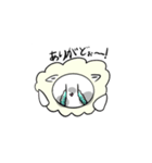 もちぺた動物スタンプ（個別スタンプ：12）