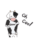 cow human.（個別スタンプ：15）
