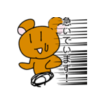 ぐうたら熊のLINEスタンプ（個別スタンプ：11）