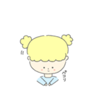 Fille jaune（個別スタンプ：2）