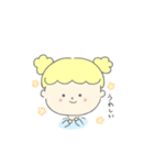 Fille jaune（個別スタンプ：4）