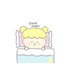 Fille jaune（個別スタンプ：5）