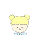 Fille jaune（個別スタンプ：8）