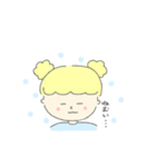 Fille jaune（個別スタンプ：9）