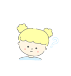 Fille jaune（個別スタンプ：13）