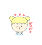 Fille jaune（個別スタンプ：15）