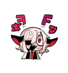 鹿の悪魔と兎の悪魔（個別スタンプ：6）