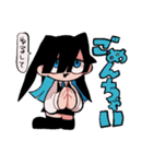 鹿の悪魔と兎の悪魔（個別スタンプ：7）