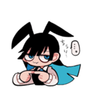 鹿の悪魔と兎の悪魔（個別スタンプ：13）