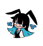 鹿の悪魔と兎の悪魔（個別スタンプ：15）