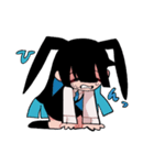 鹿の悪魔と兎の悪魔（個別スタンプ：24）