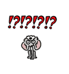 字幕犬 ヨークシャーテリア（個別スタンプ：35）