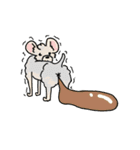 字幕犬 ヨークシャーテリア（個別スタンプ：40）