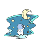 Whale Planet（個別スタンプ：3）