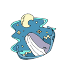 Whale Planet（個別スタンプ：6）