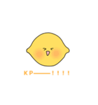 飲むれもんちゃん（個別スタンプ：6）