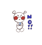 まゆが太い宇宙人ちゃん（個別スタンプ：3）