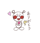 まゆが太い宇宙人ちゃん（個別スタンプ：6）