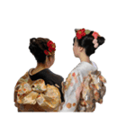 あやた成人式ver（個別スタンプ：20）
