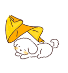 よんほんあしのお友達《ボロニーズ犬》（個別スタンプ：21）