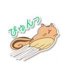 ねことリス（個別スタンプ：19）